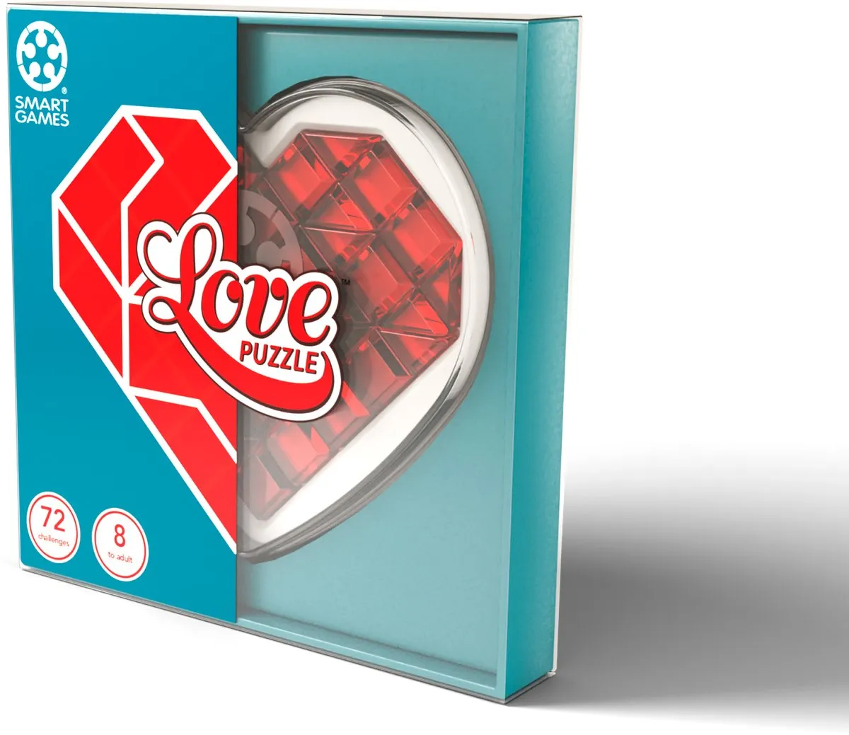 SmartGames Love Puzzle SG 303W - 72 Opdrachten