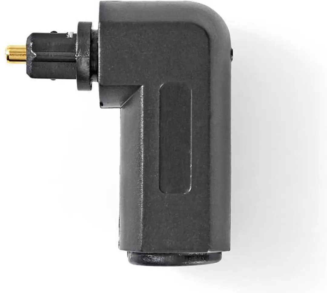 Nedis TosLink Adapter 90° CAGP25920BK - 10 Stuks