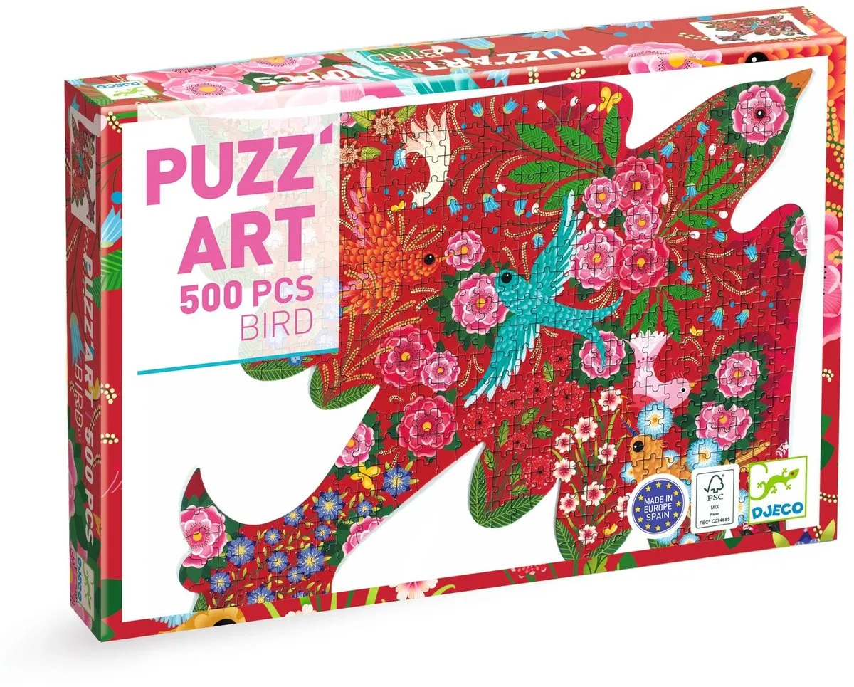 Djeco Puzzel Art Vogel DJ07668