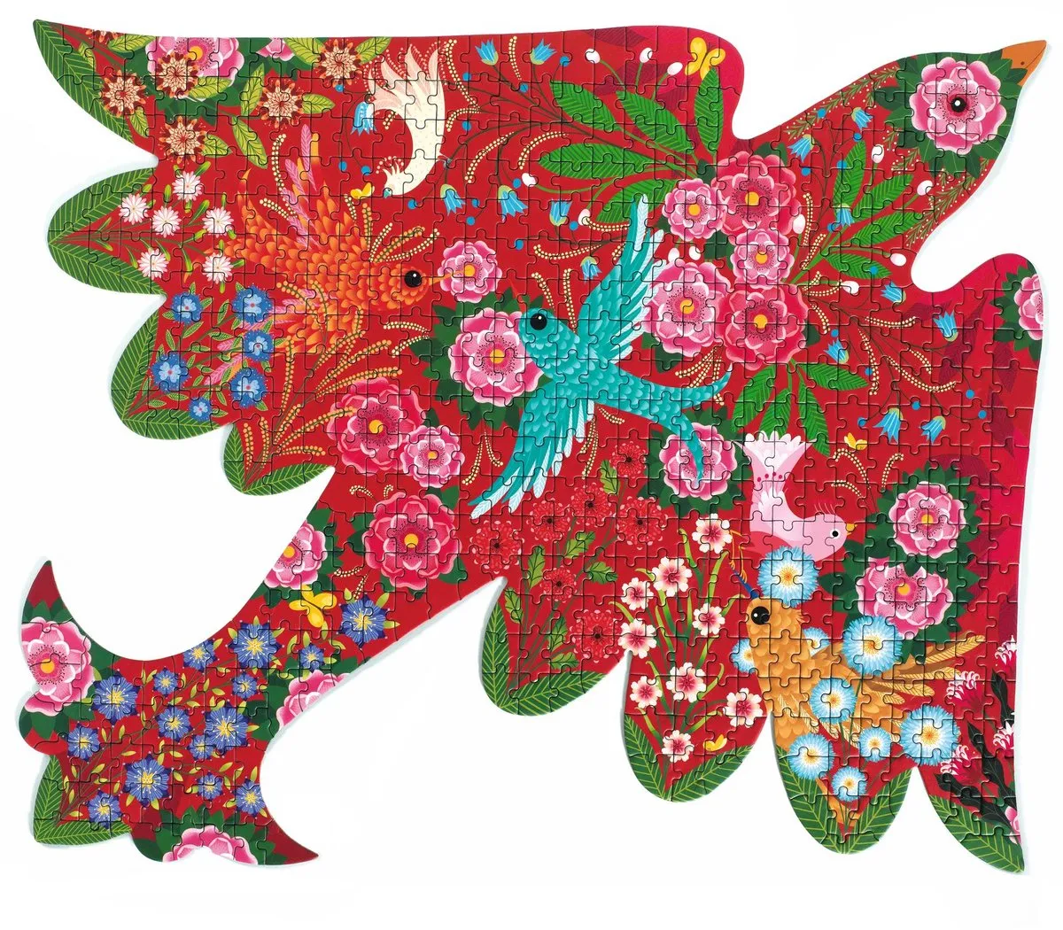 Djeco Puzzel Art Vogel DJ07668 - 500 Stukjes - Multicolor