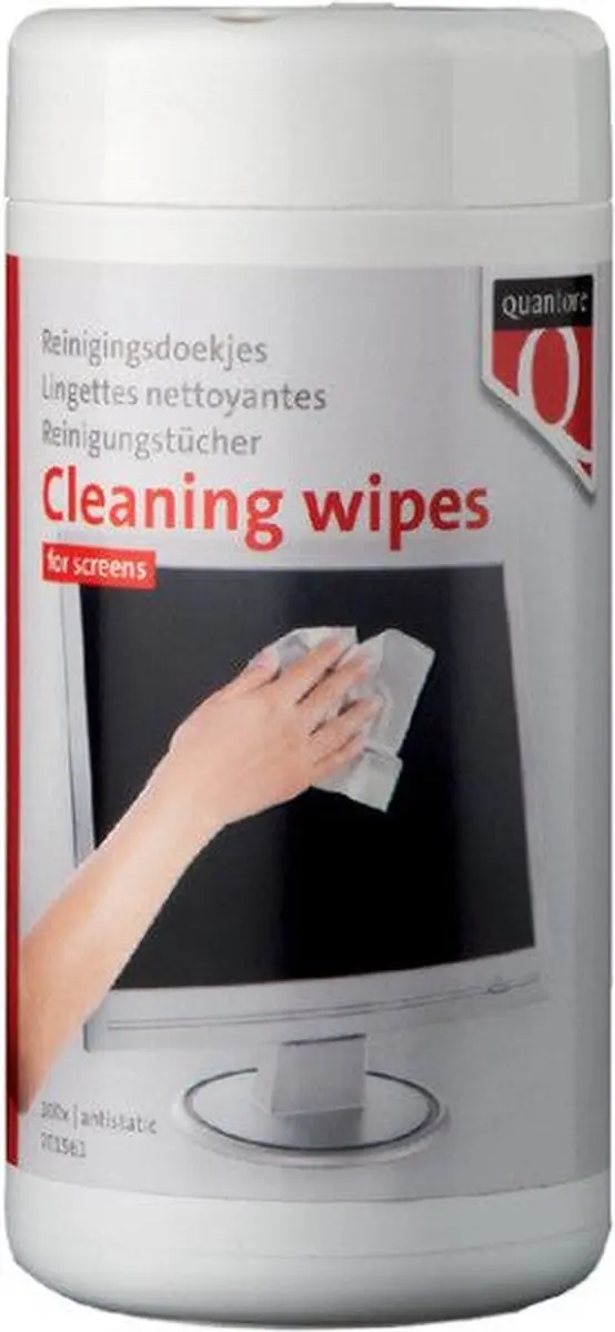 Quantore Beeldschermdoekjes Dispenser - 12 Stuks