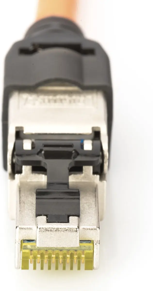 Digitus RJ45 Netwerkstekkerverbinder CAT 6A - Snelaansluiting - Zilver/Staal