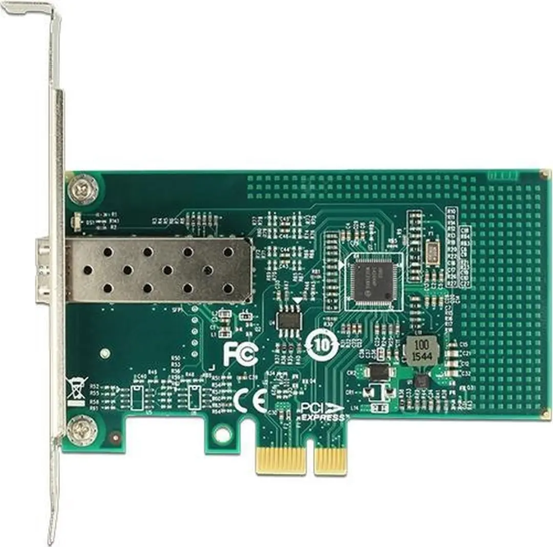Delock PCIe x1 SFP Gigabit LAN i210 - Zwart