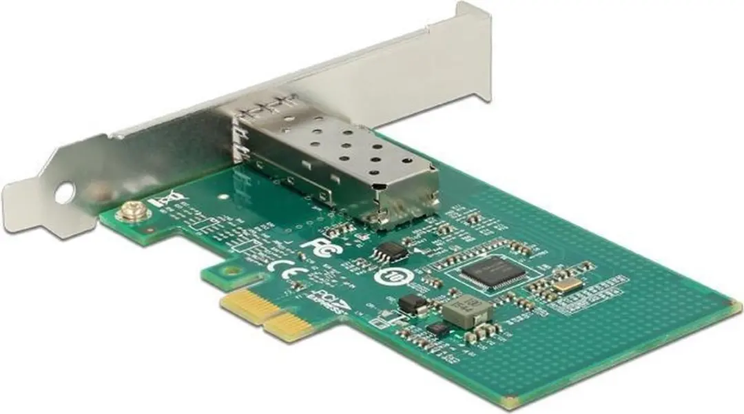 Delock PCIe x1 SFP Gigabit LAN i210 - Zwart