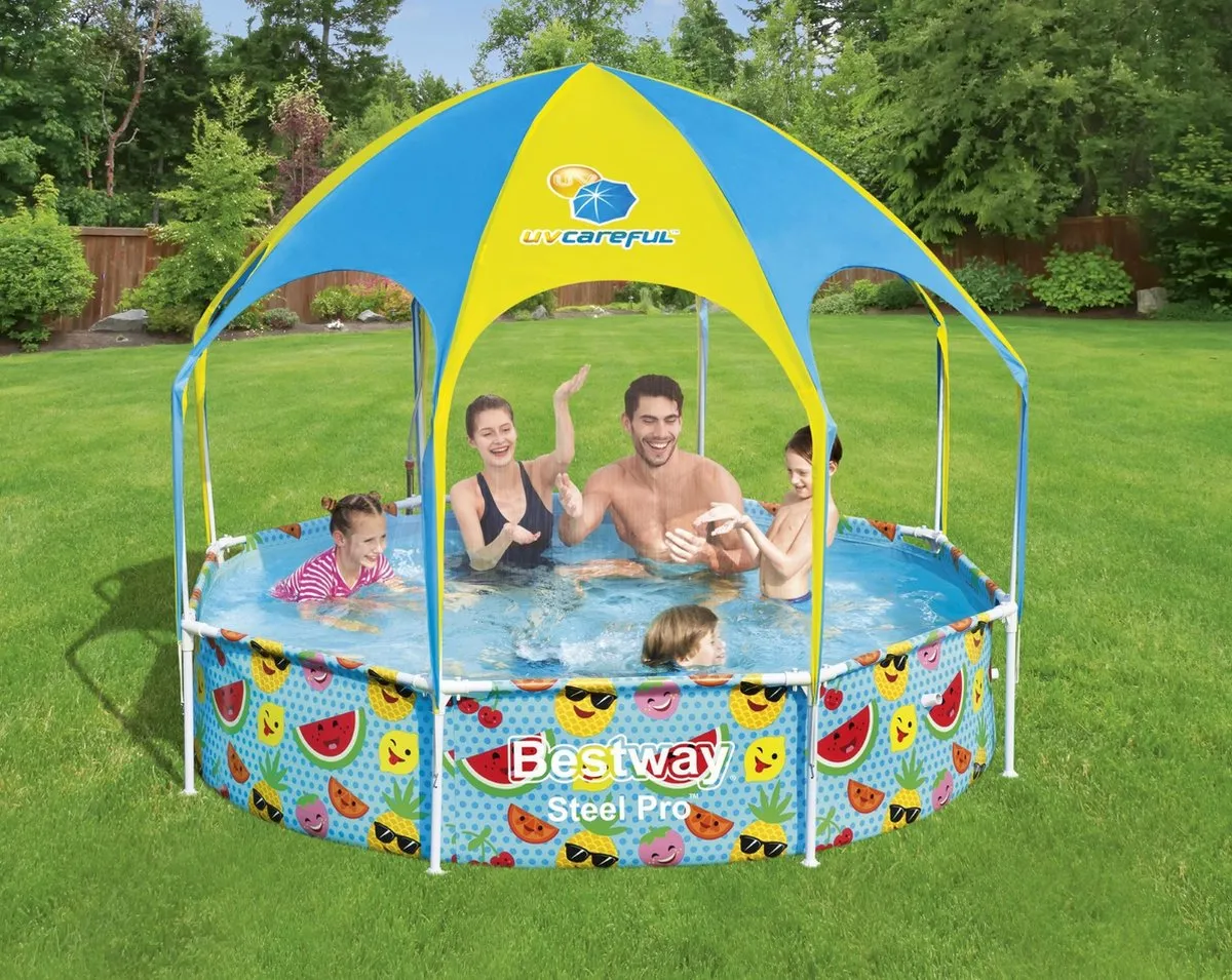 Bestway My First Frame Pool 244cm - Multikleur - afbeelding 6 van 6