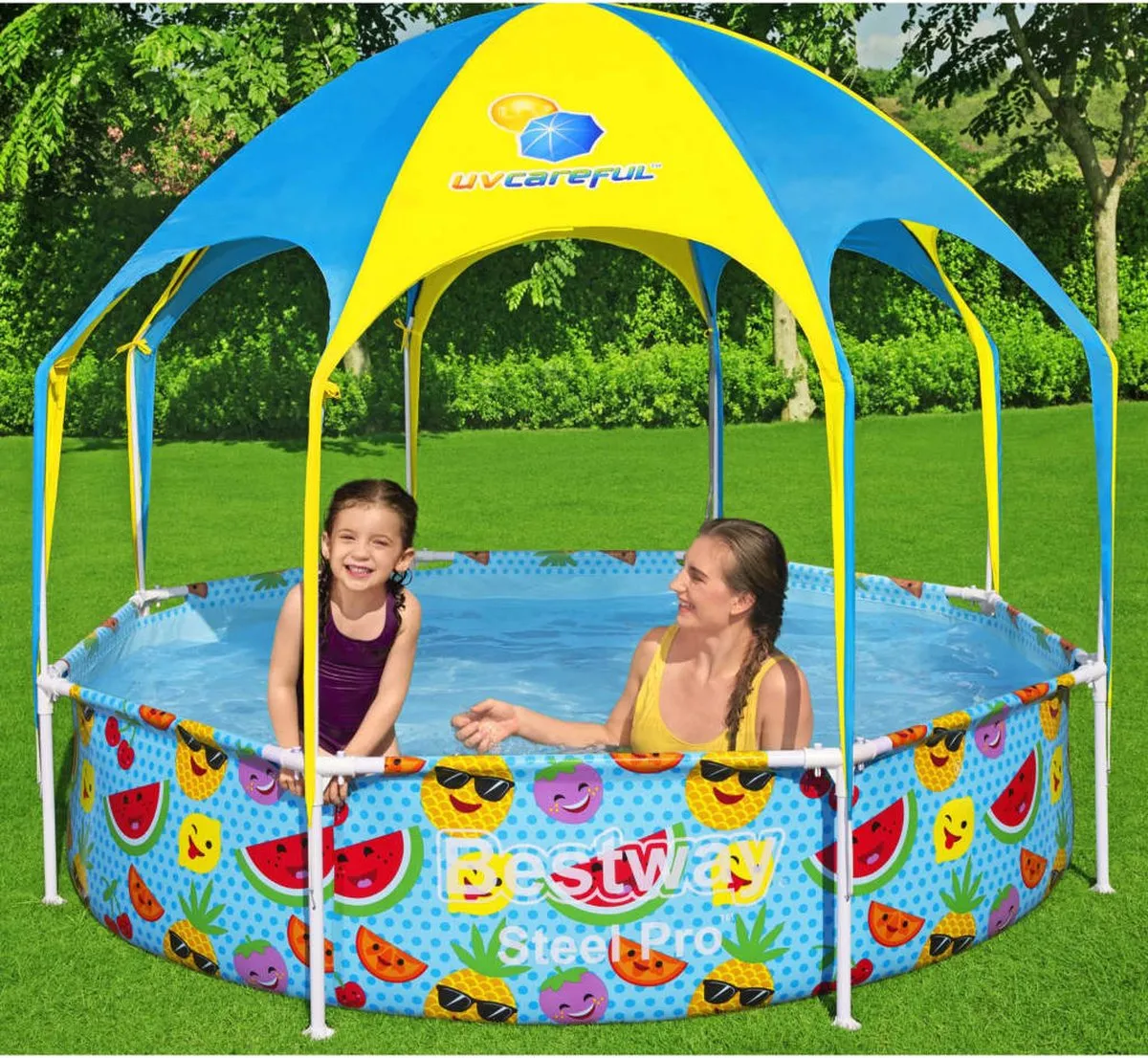 Bestway My First Frame Pool 244cm - Multikleur