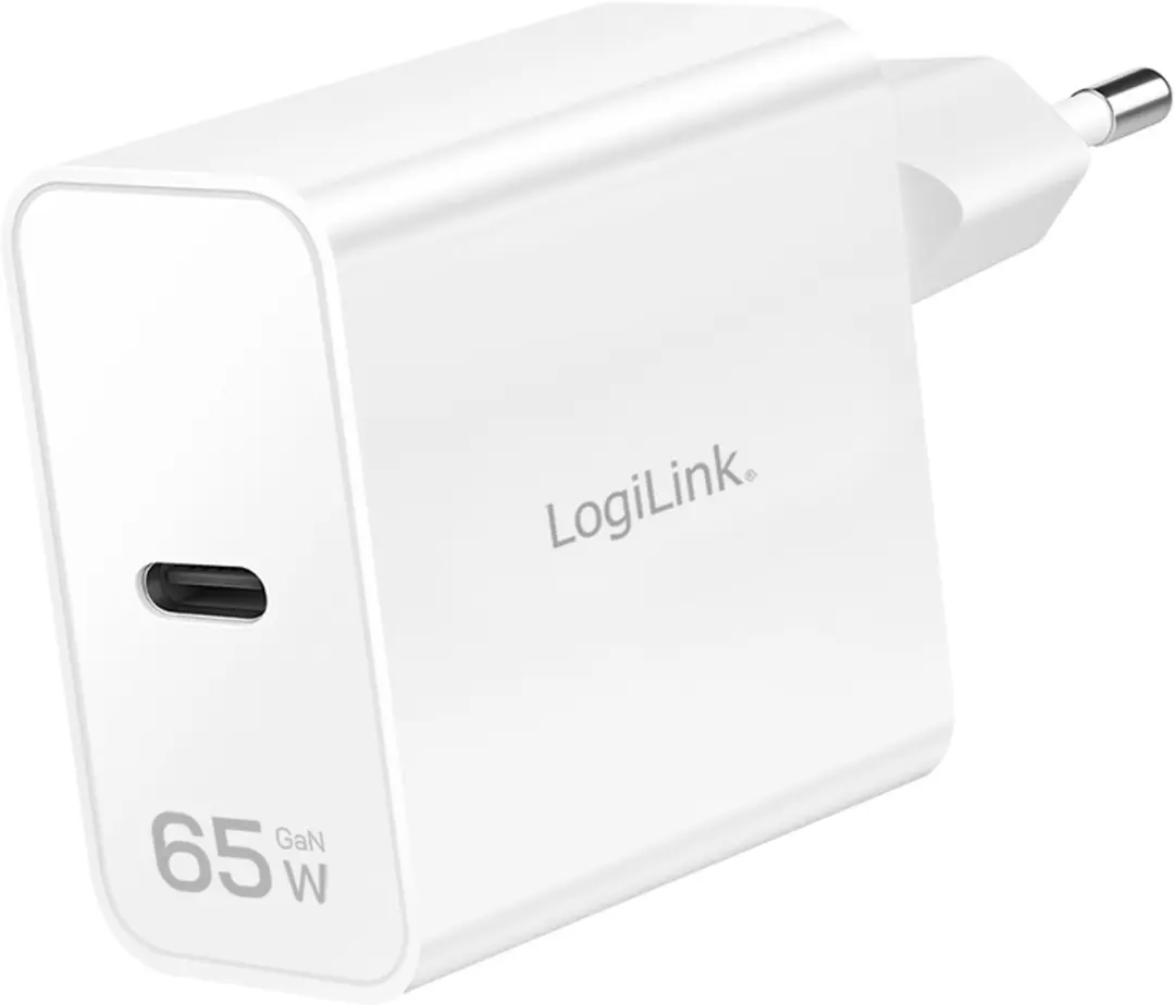 Logilink USB-C GaN-adapter 65W PD+QC 3.0