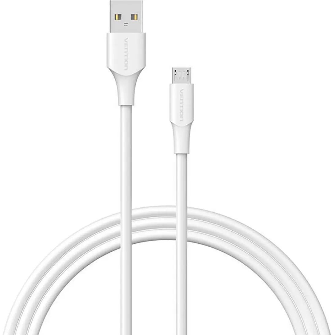 Vention USB 2.0 Naar Micro-USB 2A Oplaadkabel 1M
