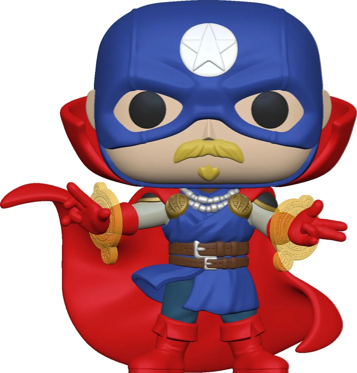 Funko Pop! Marvel Infinity Warps Soldier Supreme Bobble Head