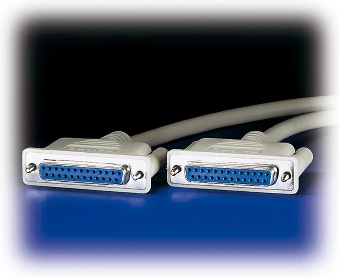 Roline RS232 Kabel D25 F/F 1,8m