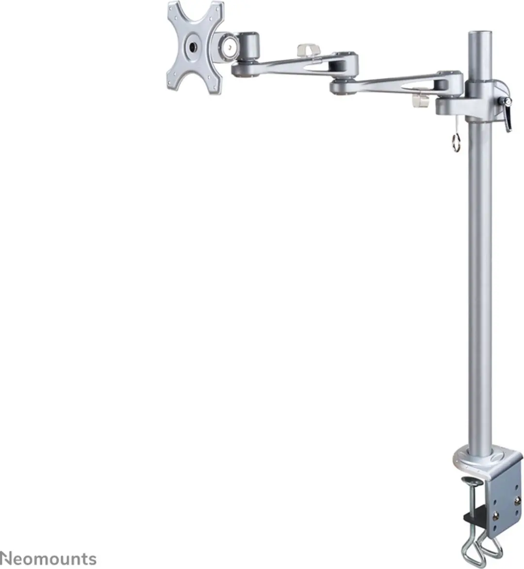 Neomounts FPMA-D935POLE70 Monitorarm 10-30" - 10 kg - Zilver