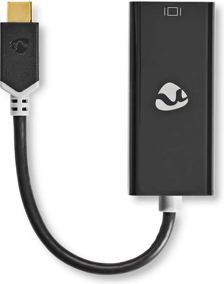 Nedis CCBW64452AT02 USB-C Adapter - Mini DisplayPort - 20cm - Antraciet
