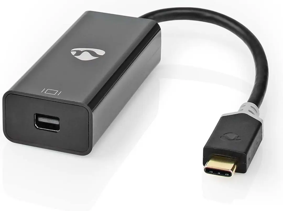 Nedis CCBW64452AT02 USB-C Adapter - Mini DisplayPort - 20cm - Antraciet