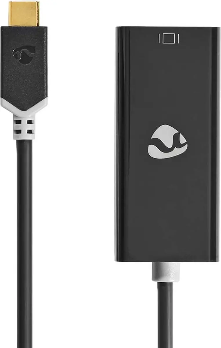 Nedis CCBW64452AT02 USB-C Adapter - Mini DisplayPort - 20cm - Antraciet