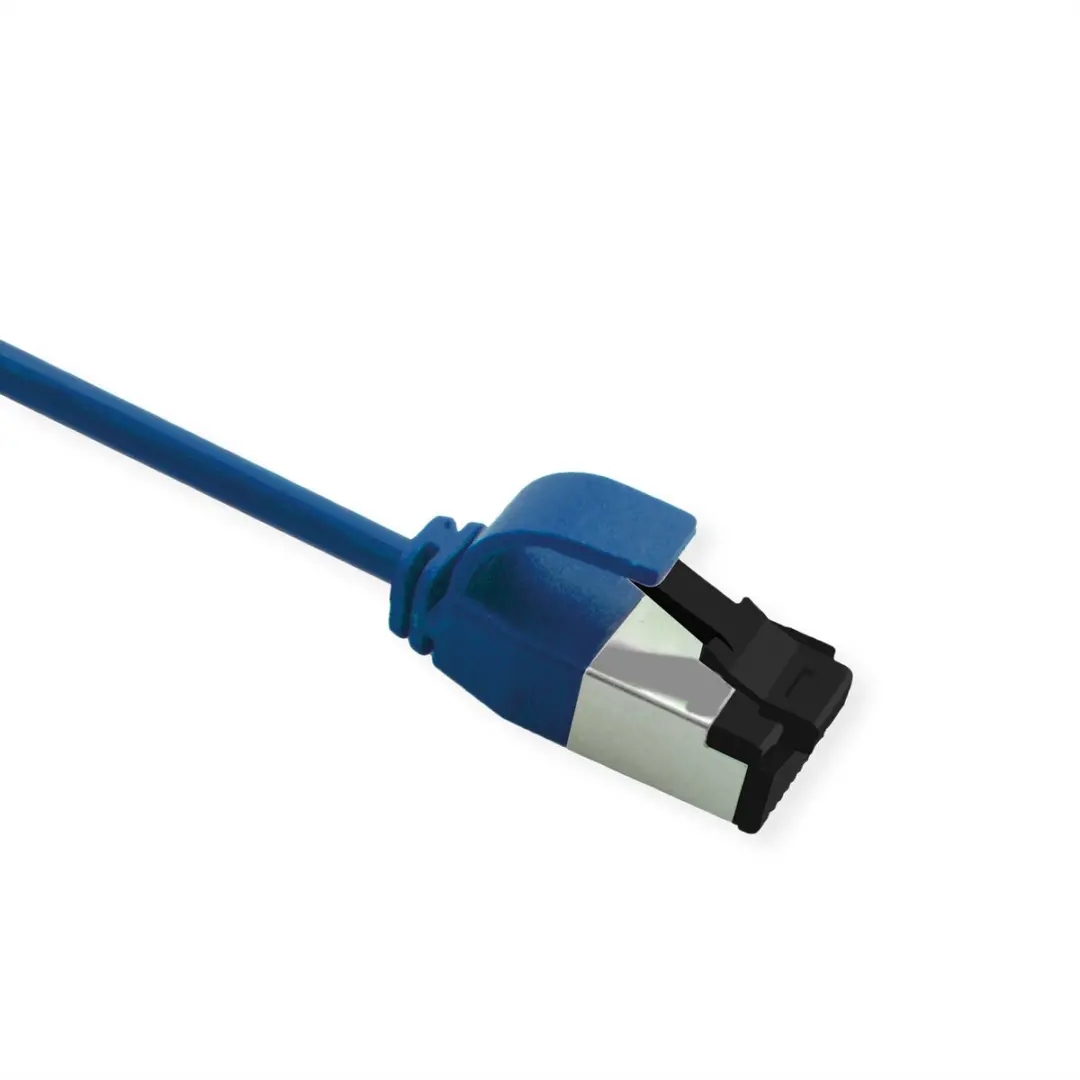 Roline U/FTP Patchkabel Cat.8 Klasse I Blauw 0,3m