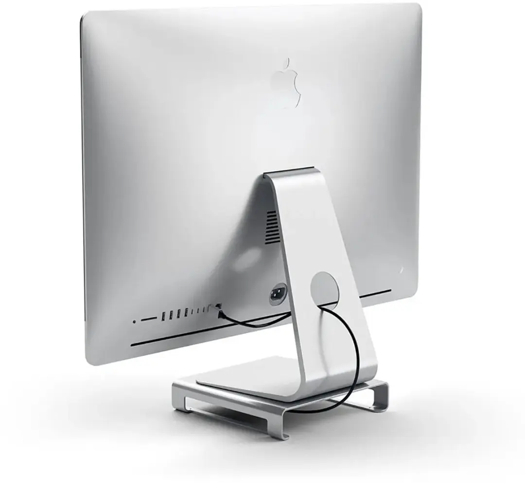 Satechi ST-AMSHS iMac Monitor Stand Hub - Silver