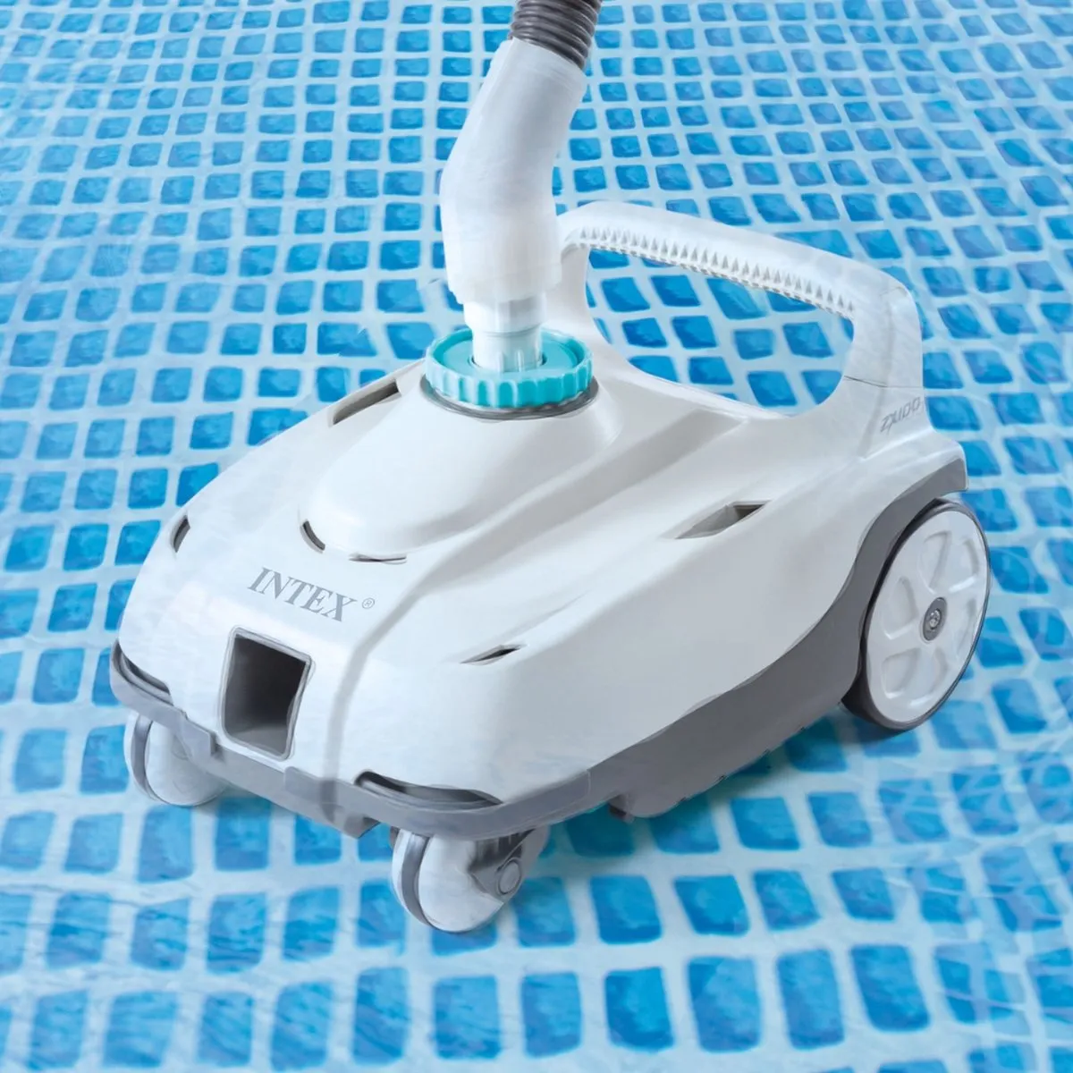 Intex ZX100 Zwembadstofzuiger 3-delig - Donkergrijs