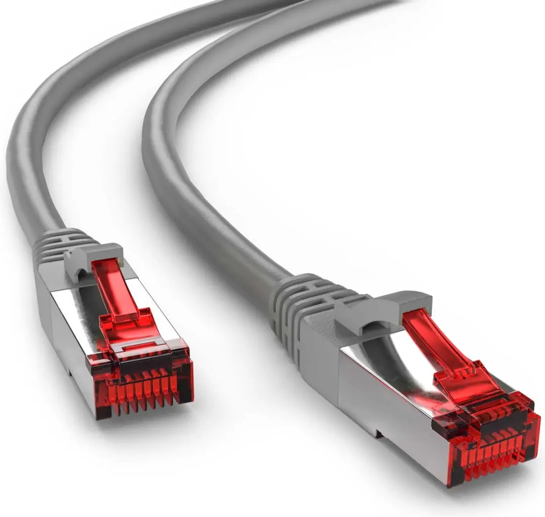 Goobay Microconnect SSTP601 Cat 6 UTP-kabel 1m - Grijs