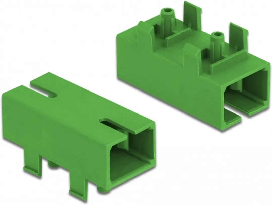 Delock Optic Fiber Coupler SC Simplex Groen