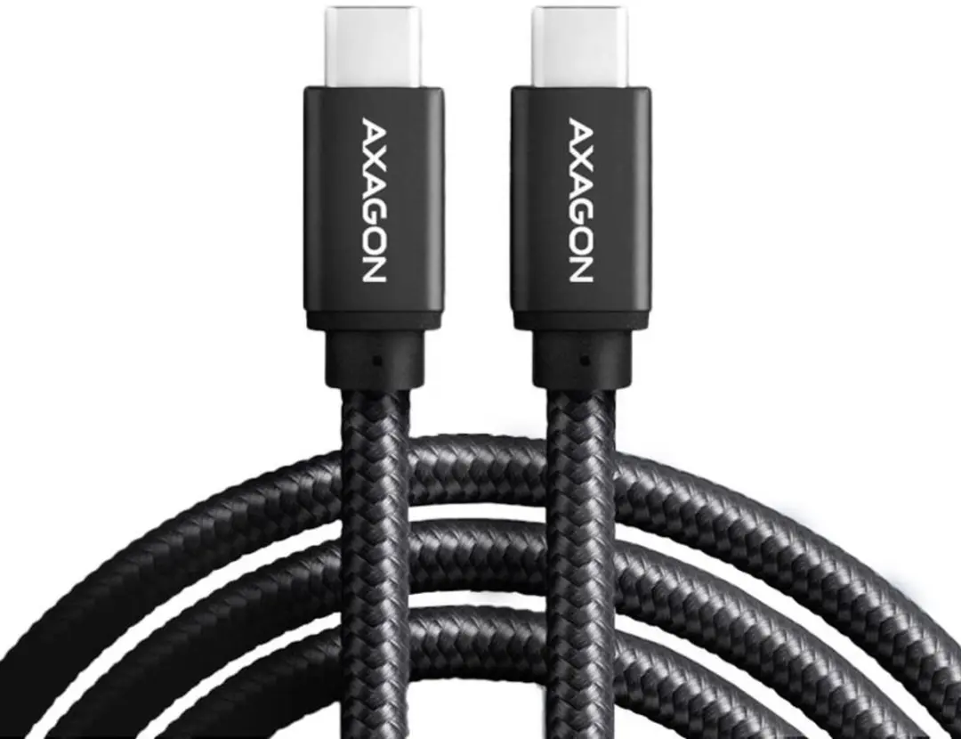 Axagon USB-C 2.0 Laadkabel 3m - Zwart - afbeelding 6 van 6
