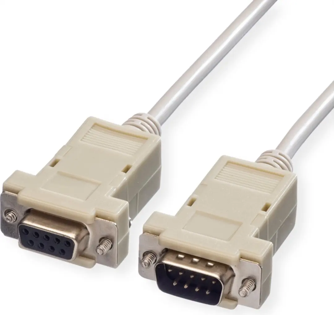 Value D-SUB9 RS232 Kabel M/F