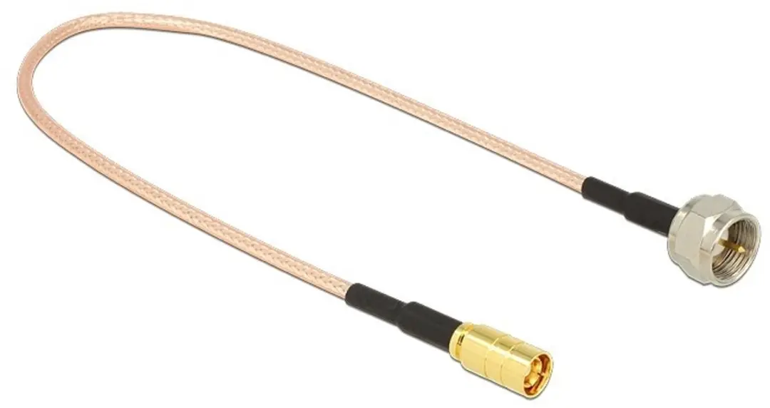 Delock SMB naar F-adapter RG316 50 Ohm