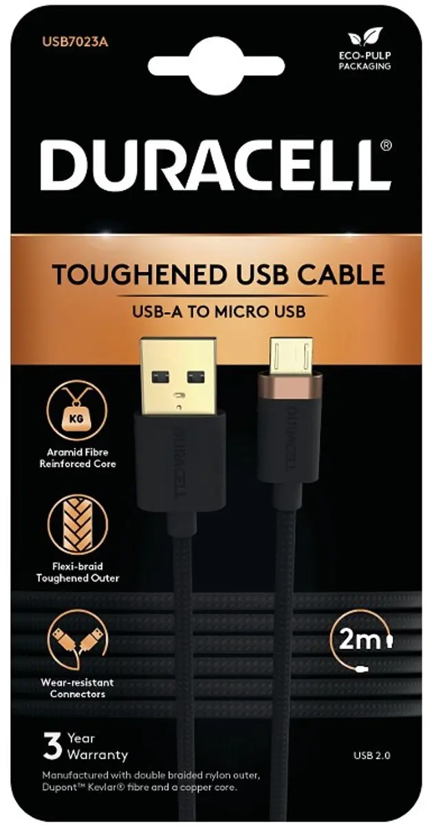 Duracell USB7023A USB-kabel
