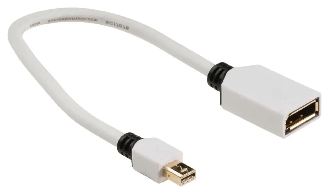 Konig Mini DisplayPort naar DisplayPort Adapter 0,20m