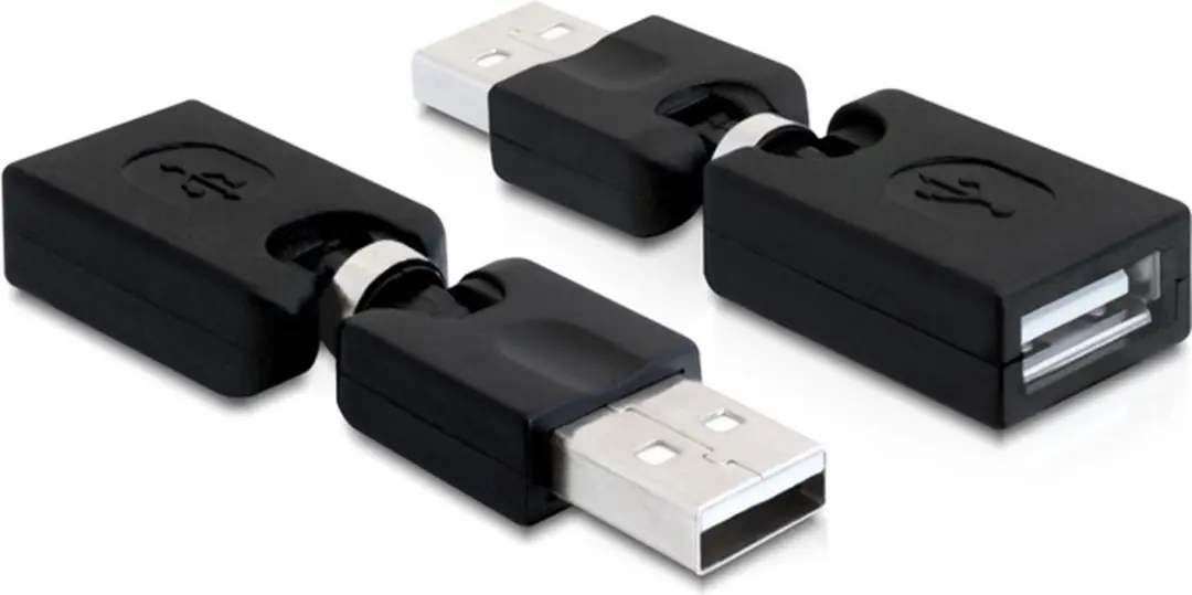 Delock USB2.0 Adapter 360° Draaibaar