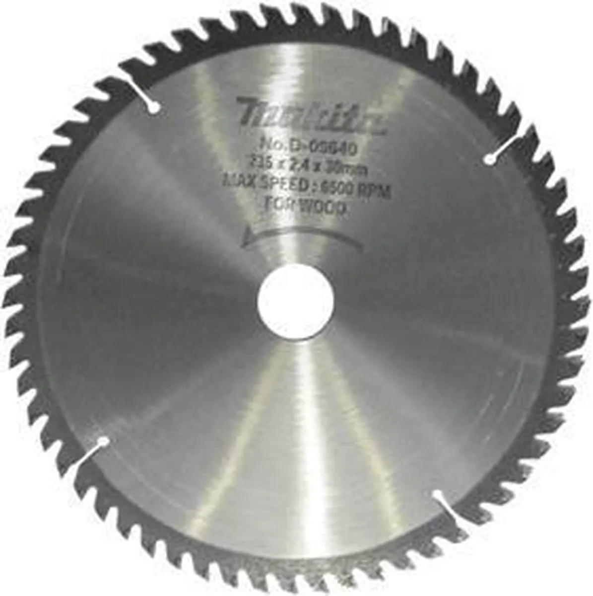 Makita D-03333 Handcirkelzaagblad 165mm - 24 Tanden - Hout - afbeelding 3 van 3