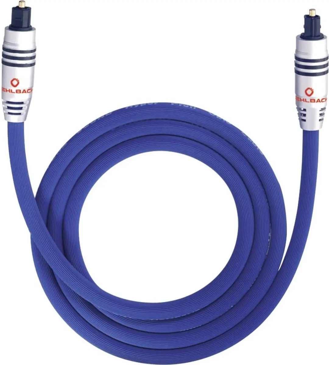 Oehlbach XXL Series 80 Optische Digitale Kabel 1m - Blauw