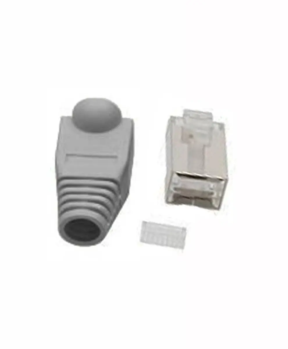 InLine RJ45 Krimpconnectoren STP CAT6 - 10 Stuks Grijs