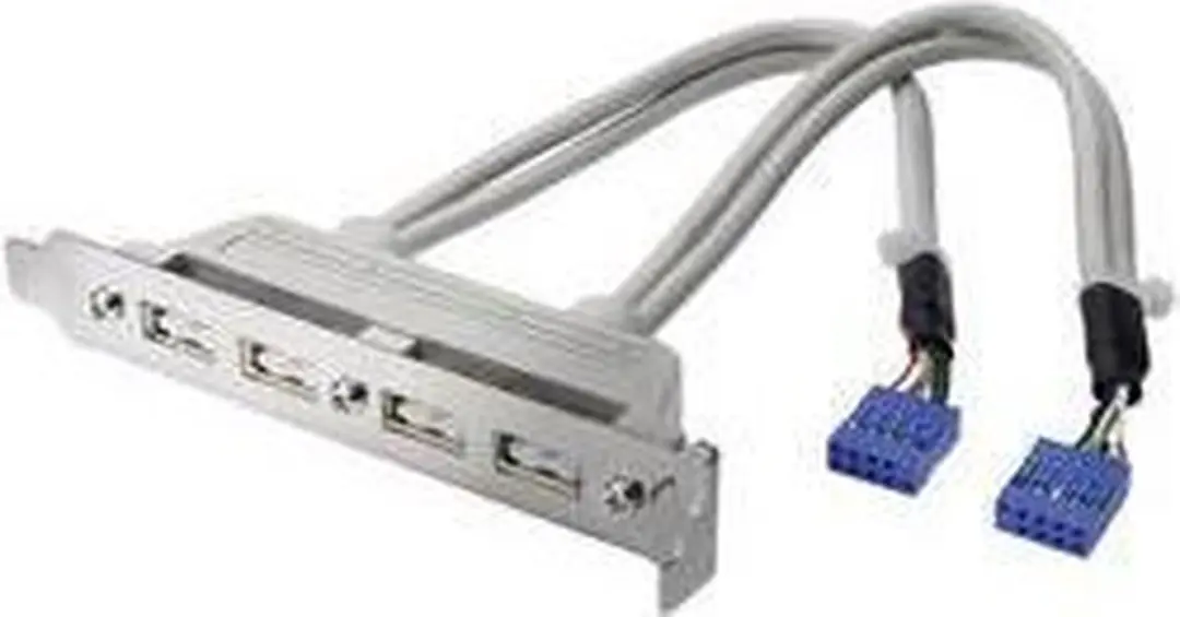 Digitus USB 2.0 Adapter AK-300304-002-E - 4x Intern/2x Extern