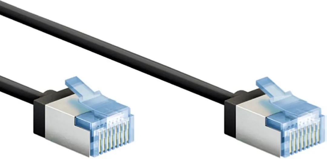 Goobay Ultraflexibele CAT 6A U/FTP Netwerkkabel 74315 - Zwart