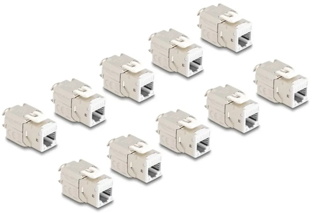 Delock Keystone RJ45 LSA Cat.6A Module