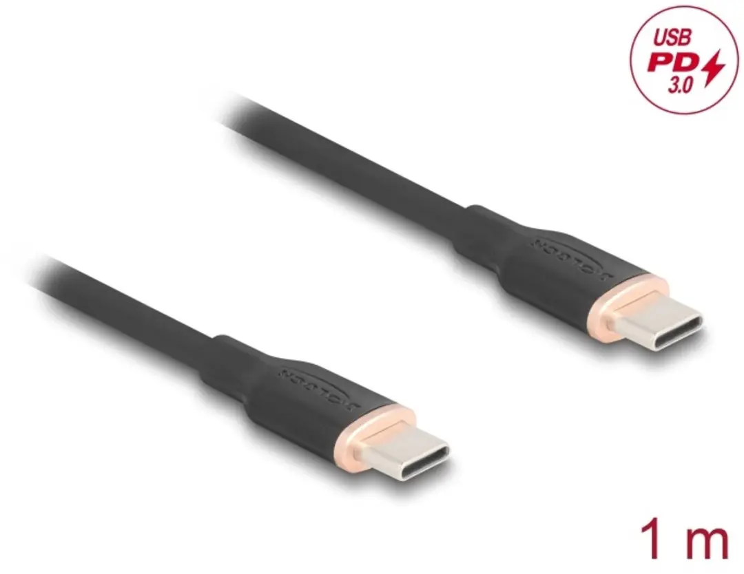 Delock USB-C naar USB-C Kabel 60W PD 3.0