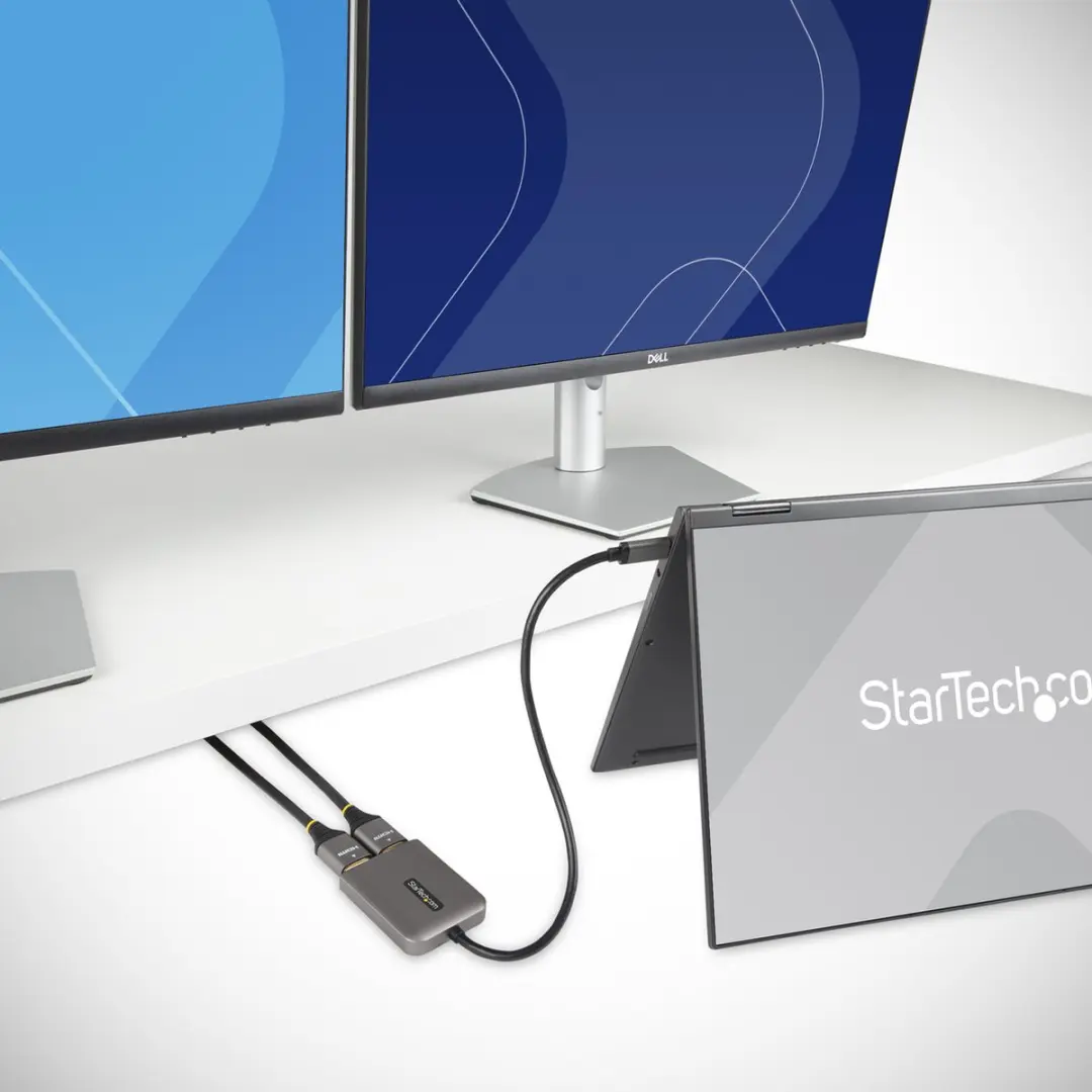 Startech MST14CD122HD USB-C MST Hub - Dual HDMI 4K 60Hz - Metaal