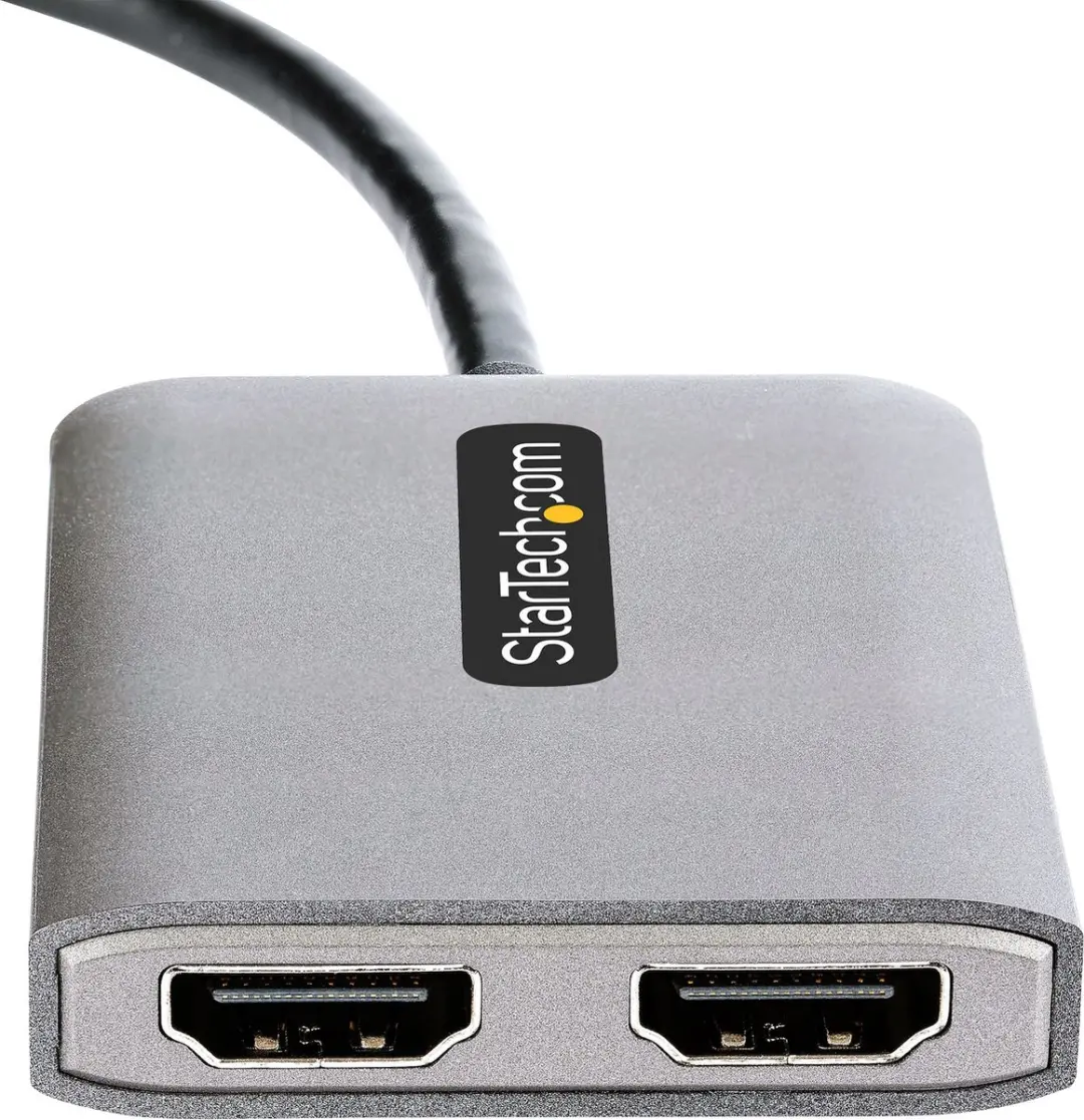 Startech MST14CD122HD USB-C MST Hub - Dual HDMI 4K 60Hz - Metaal