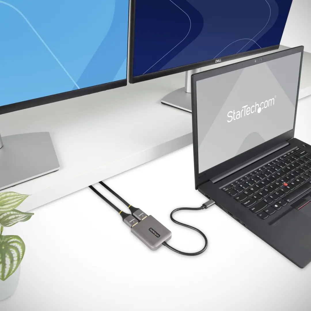 Startech MST14CD122HD USB-C MST Hub - Dual HDMI 4K 60Hz - Metaal