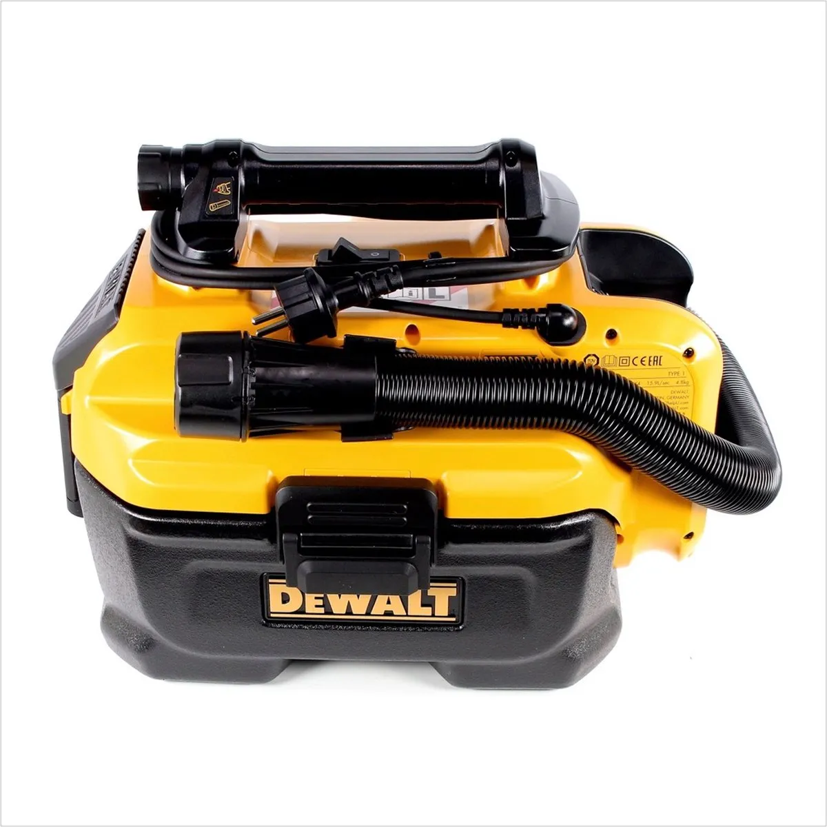 DeWalt DCV584L XR Flexvolt Nat/droogzuiger 300W - afbeelding 6 van 6