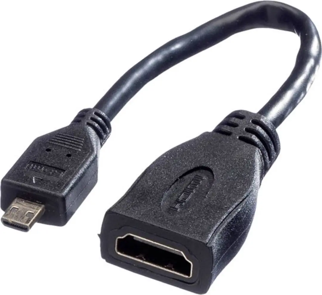 Value HDMI-kabel 11.99.5584 - 0,15m - Zwart
