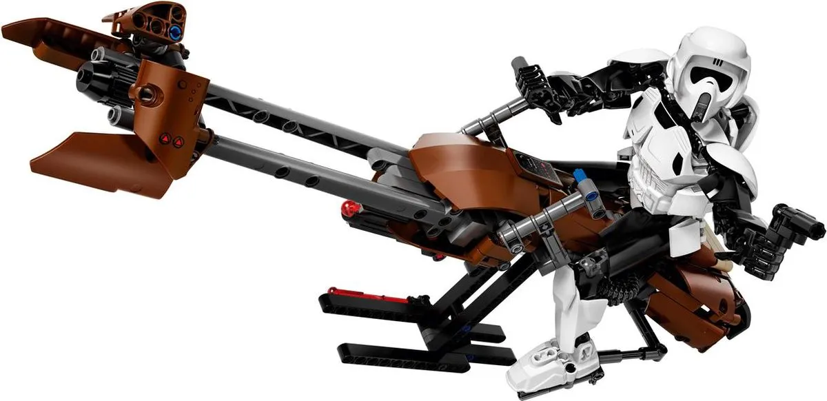 LEGO Star Wars Scout Trooper & Speeder Bike 75532 - 452 Stukken