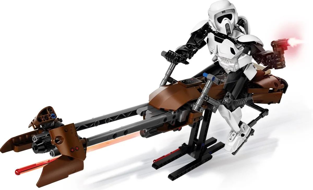 LEGO Star Wars Scout Trooper & Speeder Bike 75532 - 452 Stukken