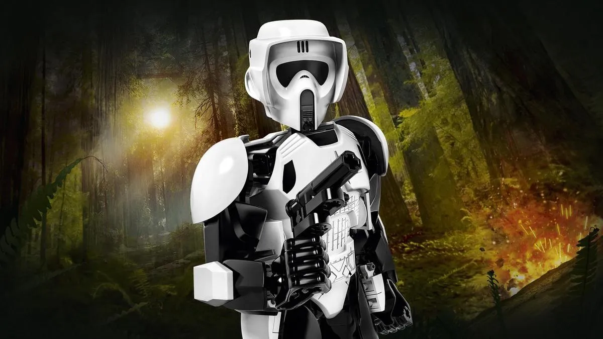 LEGO Star Wars Scout Trooper & Speeder Bike 75532 - 452 Stukken - afbeelding 6 van 6