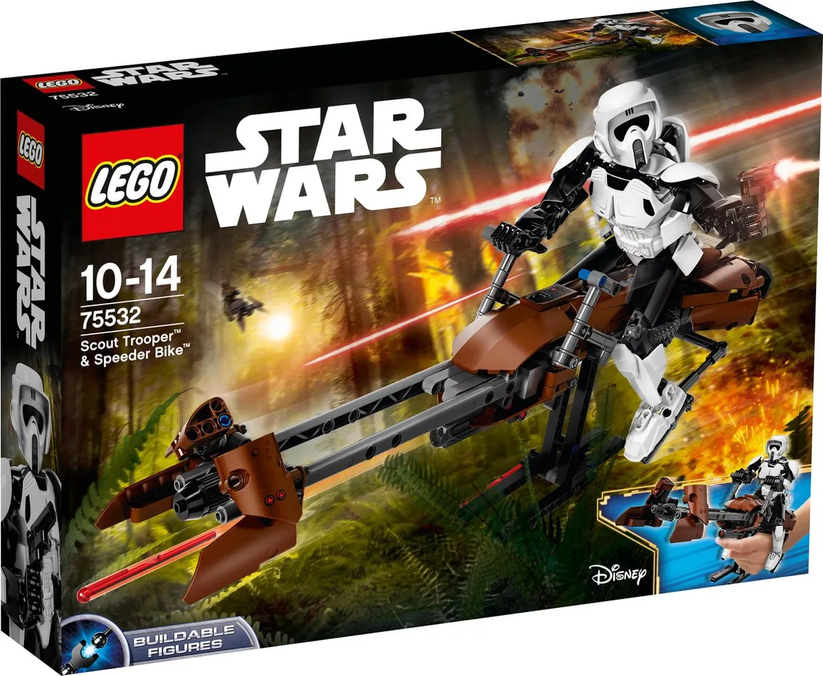 LEGO Star Wars Scout Trooper & Speeder Bike 75532