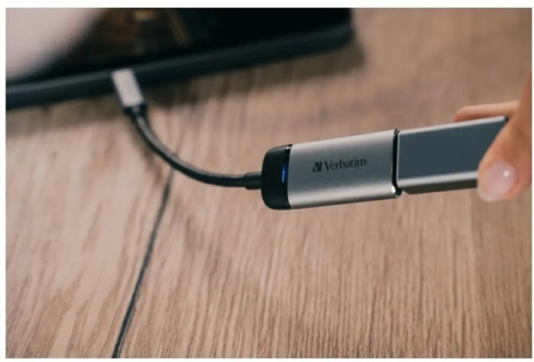 Verbatim USB-C naar HDMI 4K Adapter - Transparant