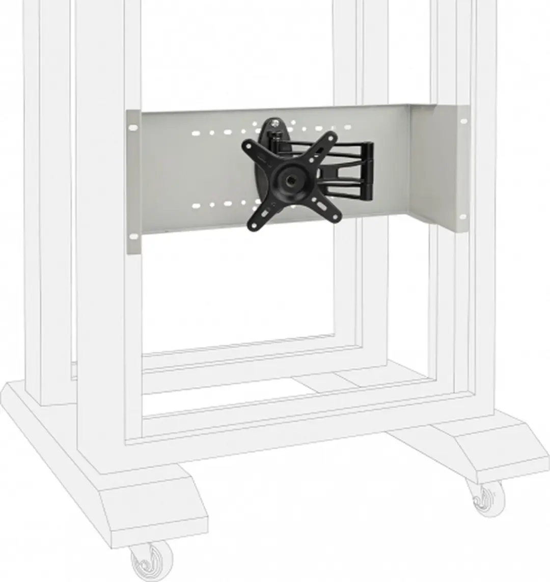 Delock 19" Monitor Arm - Grijs