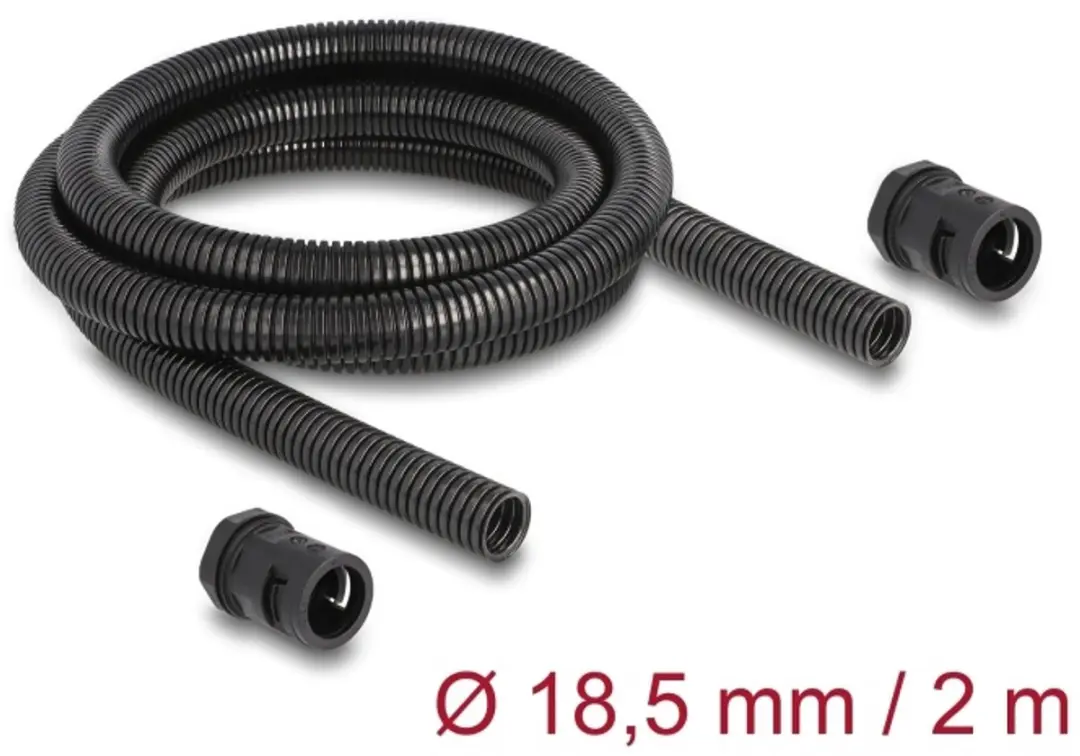 Delock Kabelbeschermhuls 2m Ø18,5mm