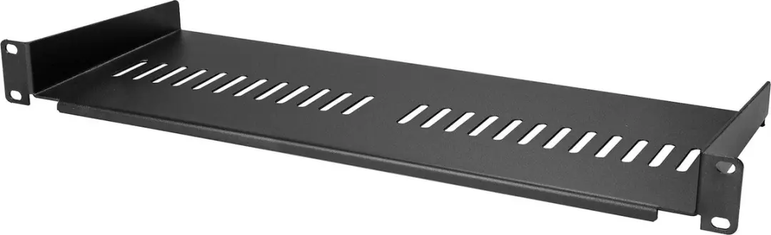 Startech Ventilerend 1U Schap 17,8cm - CABSHELF1U7V - Zwart