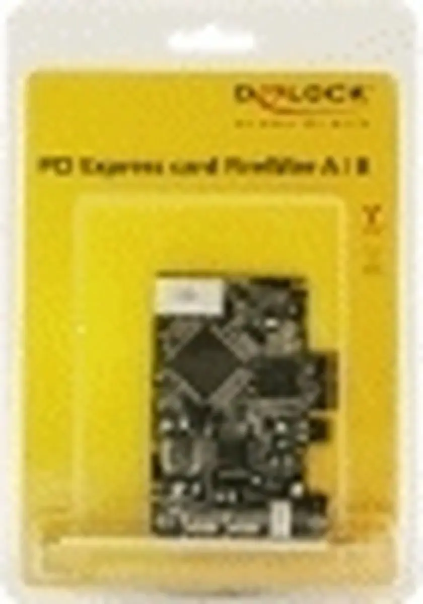 Delock FireWire PCI Express Kaart 89153 - 1x 6-pins + 2x 9-pins